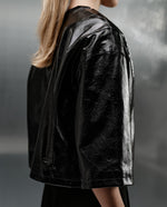 Chaqueta corta sin cierre - Negro