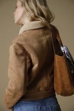 Chaqueta con cuello afelpado - Cafe 34_423H207_CAF171038_7