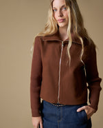 Chaqueta Mujer Regular Marrón - Cafe 34_423H209_CAF191224_0