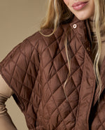 Chaleco Acolchado Medio Esprit - Cafe 34_423H217_CAF191224_4