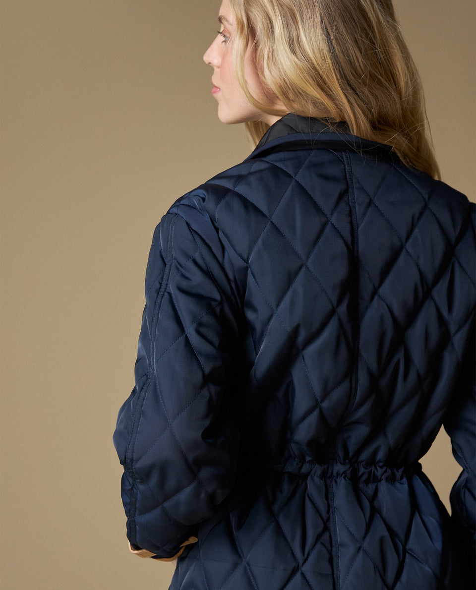 Chaqueta acolchada cintura ajustable - Azul 34_423H218_AZU174421_6