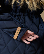 Chaqueta acolchada cintura ajustable - Azul 34_423H218_AZU174421_7