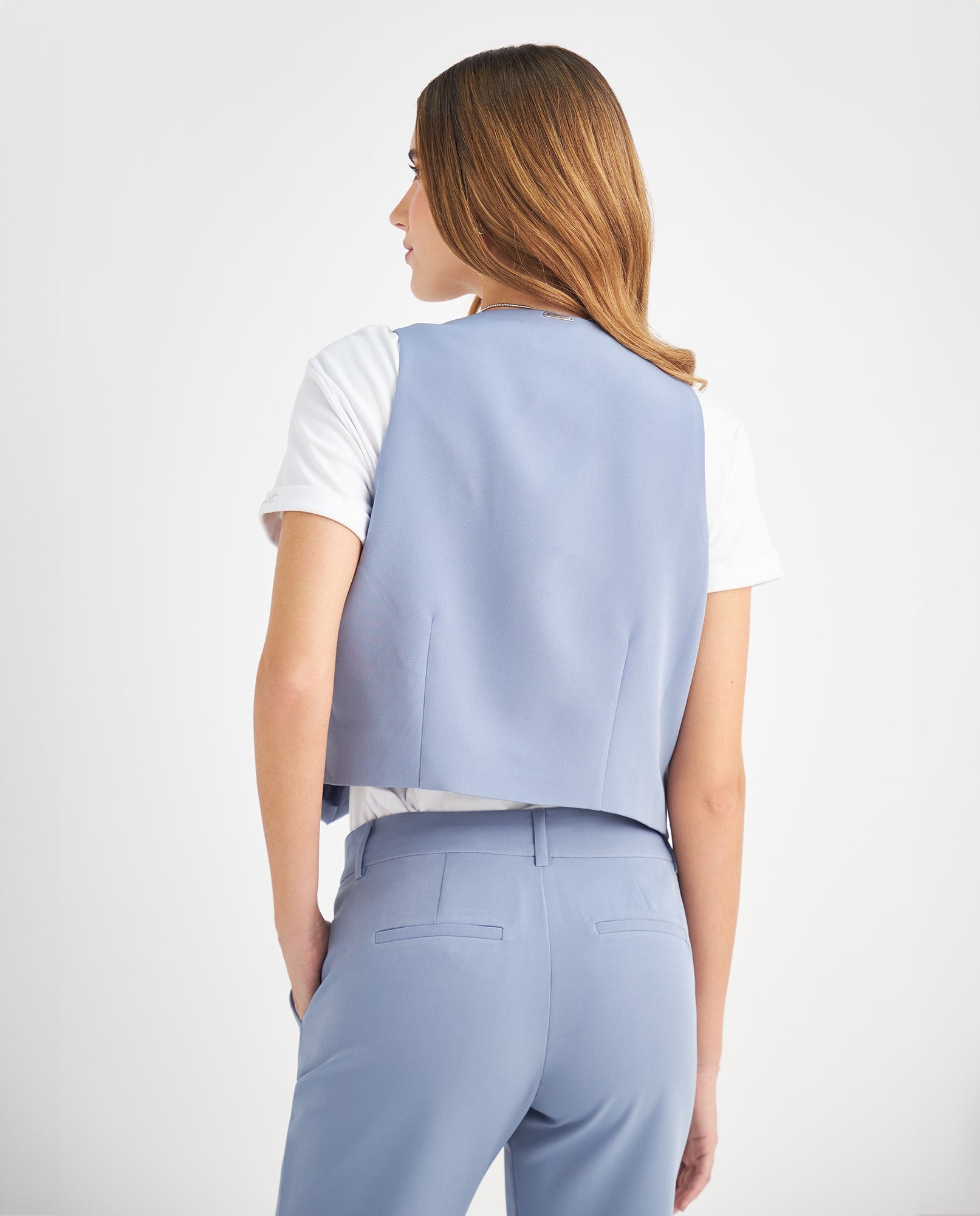 Chaleco tipo sastre para mujer - Azul 34_429F010_AZU193923_4