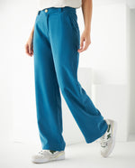 Pantalón elegante para mujer - Azul