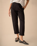 Pantalón bota recta para mujer - Negro