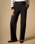 Pantalón straight leg clásico - Negro