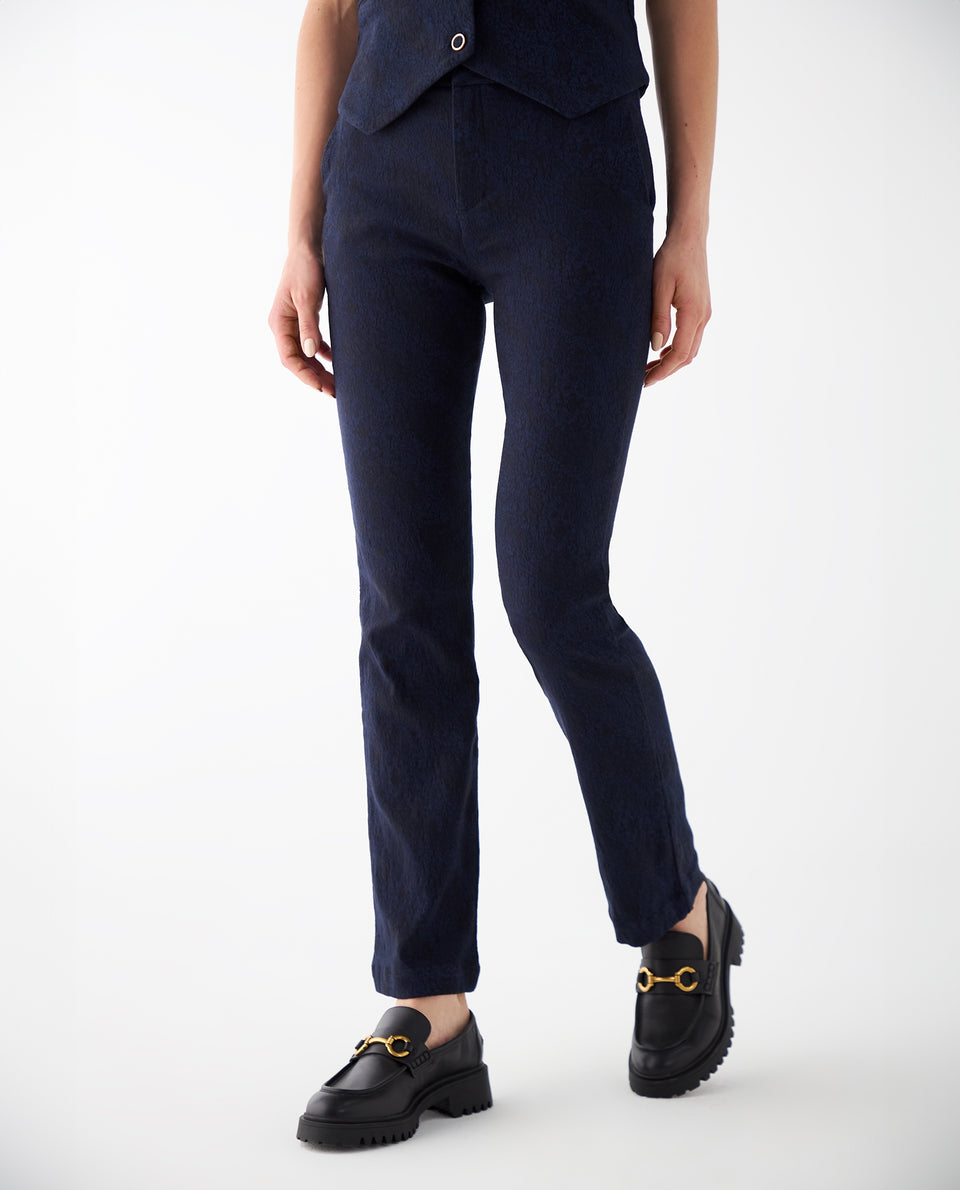 Pantalón elegante para mujer - Azul 34_432F000_AZU194019_3