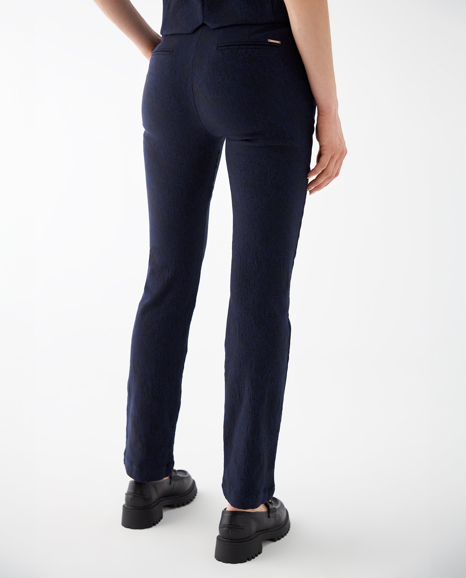 Pantalón elegante para mujer - Azul 34_432F000_AZU194019_4