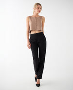 Pantalón elegante para mujer - Negro