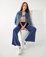 Pantalón elegante para mujer - Azul