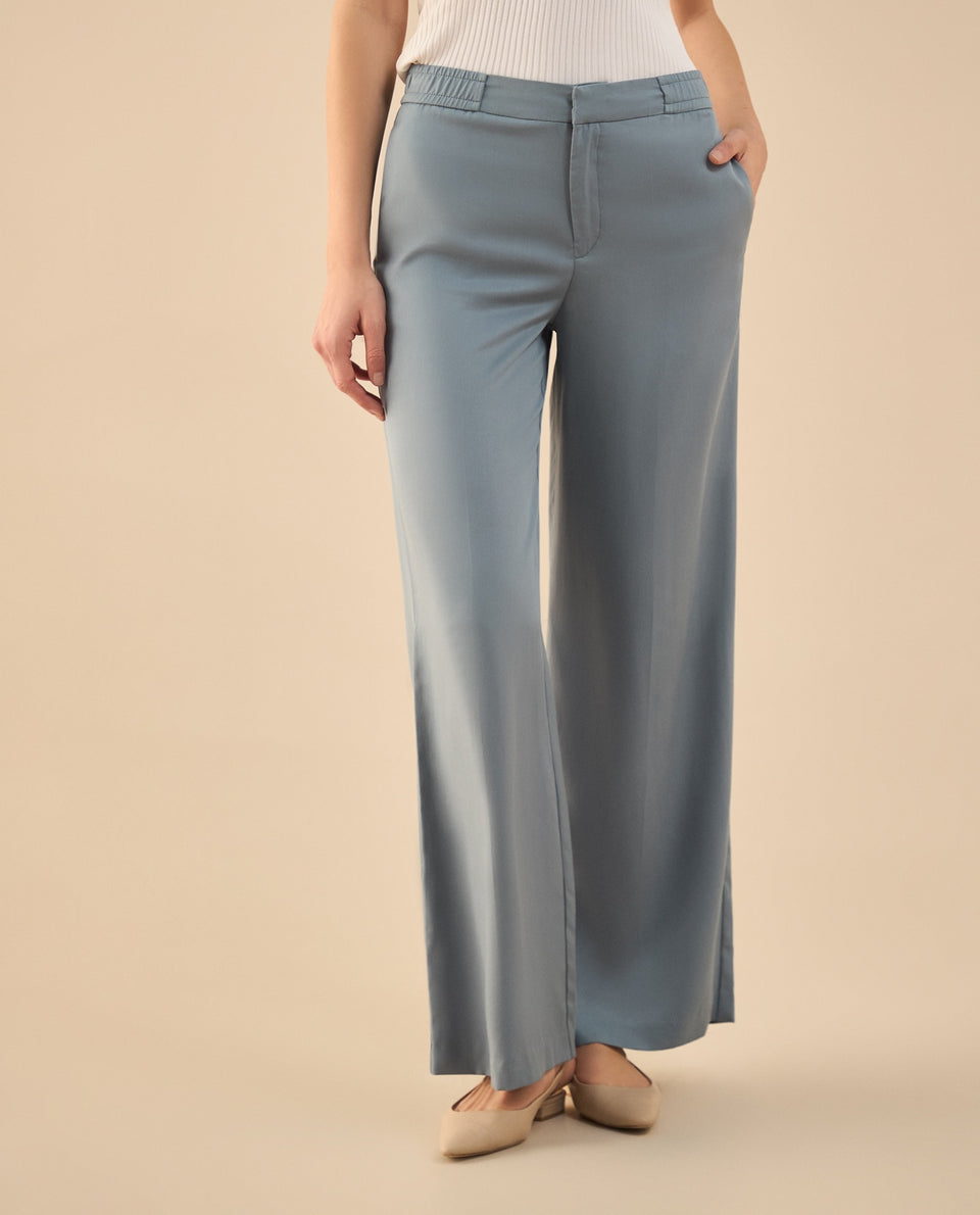 Pantalón elegante para mujer - Azul 34_432G004_AZU174111_3