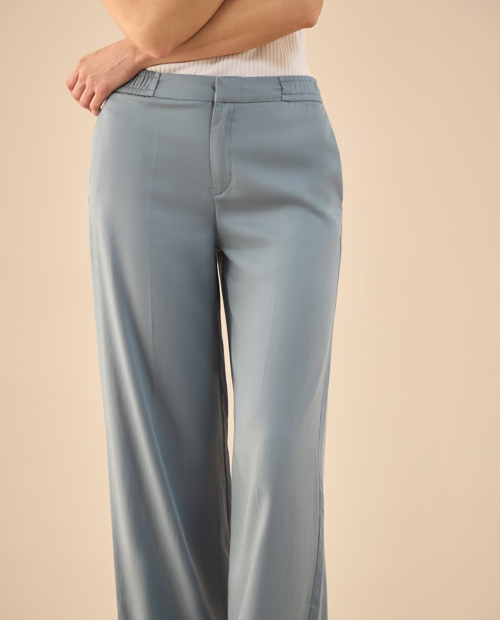 Pantalón elegante para mujer - Azul 34_432G004_AZU174111_6