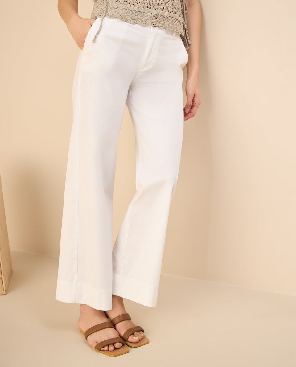 Pantalón elegante bota recta para mujer - Blanco 34_432G006_BLA110601_3