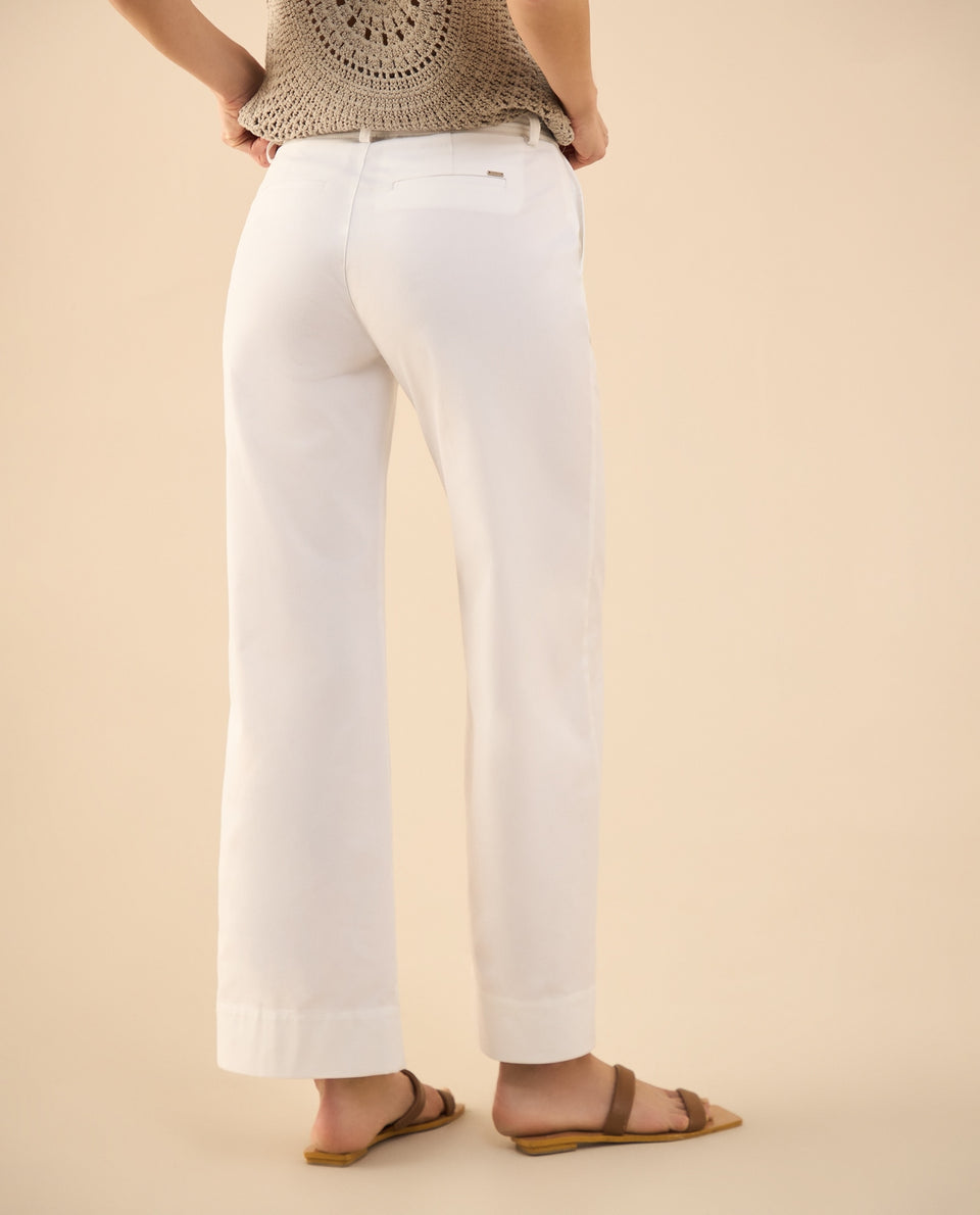 Pantalón elegante bota recta para mujer - Blanco 34_432G006_BLA110601_4