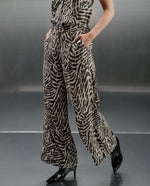 Pantalón Wide Leg Esprit - Crudo