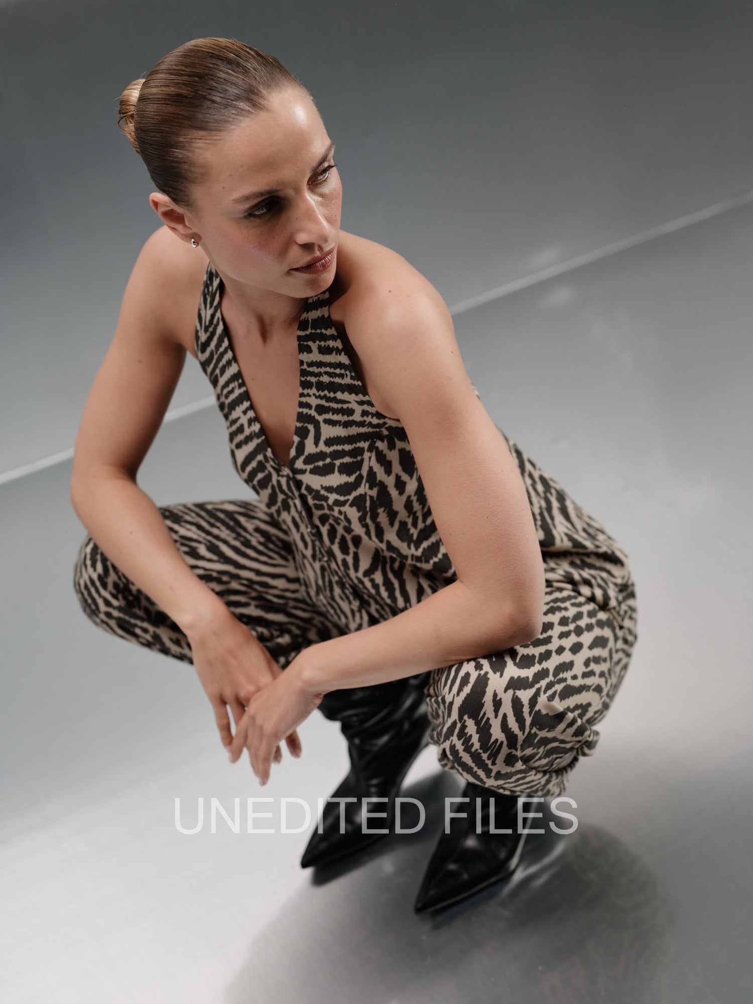 Pantalón Wide Leg Esprit - Crudo