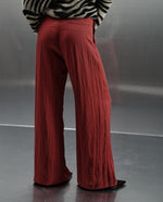 Pantalón Wide Leg Esprit - Rojo