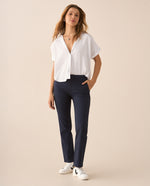 Pantalón elegante para mujer - Azul