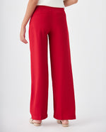 Pantalón elegante para mujer - Rojo