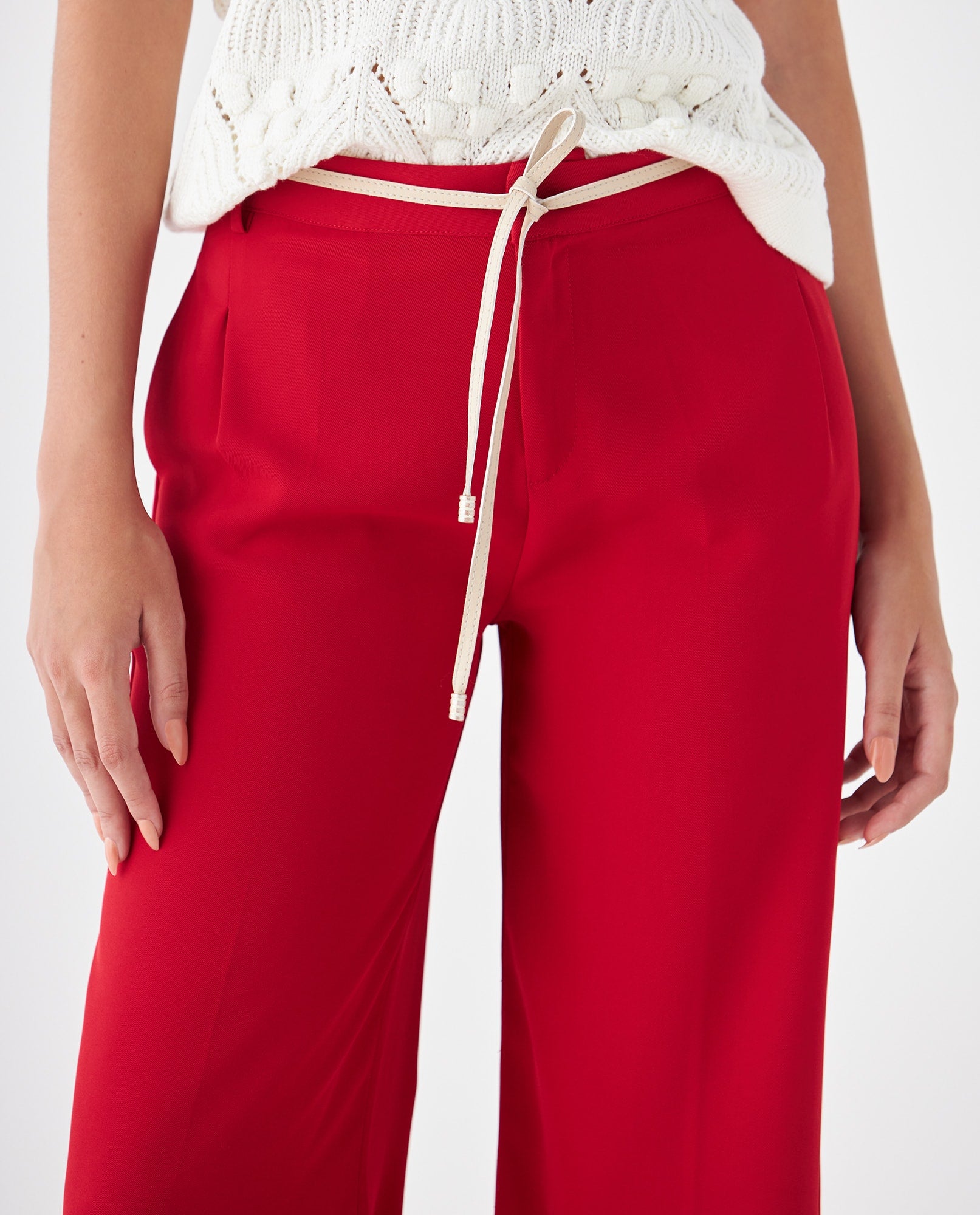 Pantalón elegante para mujer - Rojo 34_439F016_ROJ191763_5