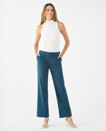 Pantalón recto para mujer - Verde