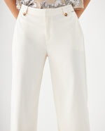 Pantalón bota recta para mujer - Crudo