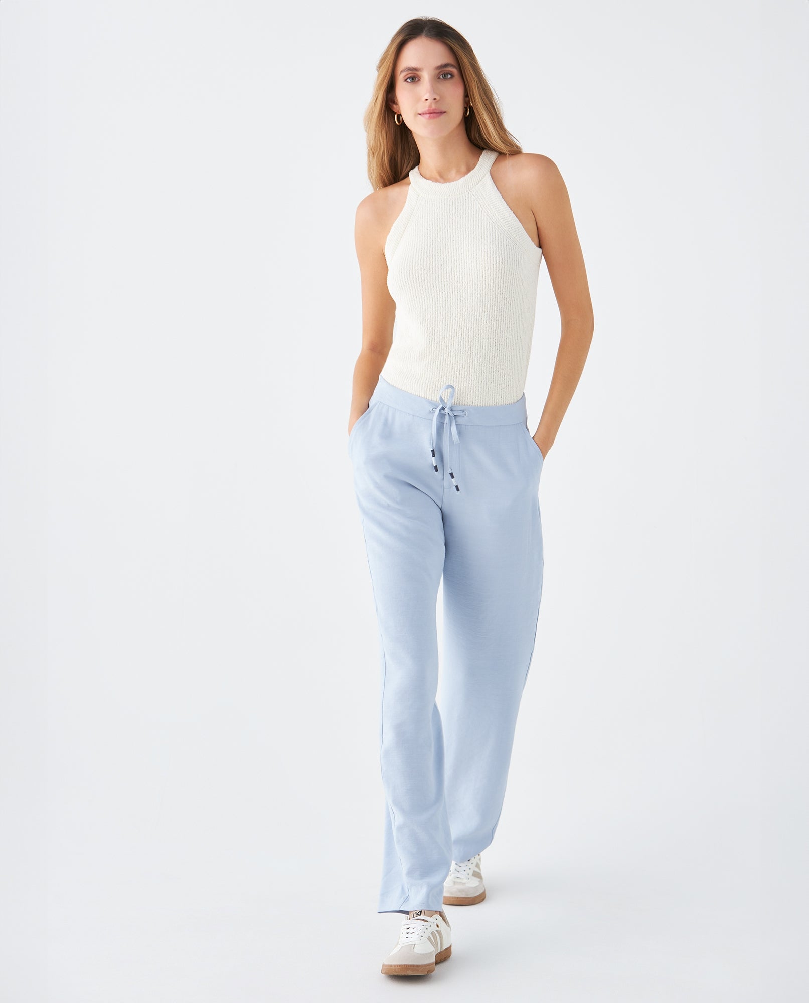 Pantalón clásico para mujer - Azul 34_439F020_AZU164013_6