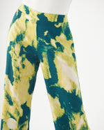 Pantalón con estampado overdye para mujer - Verde