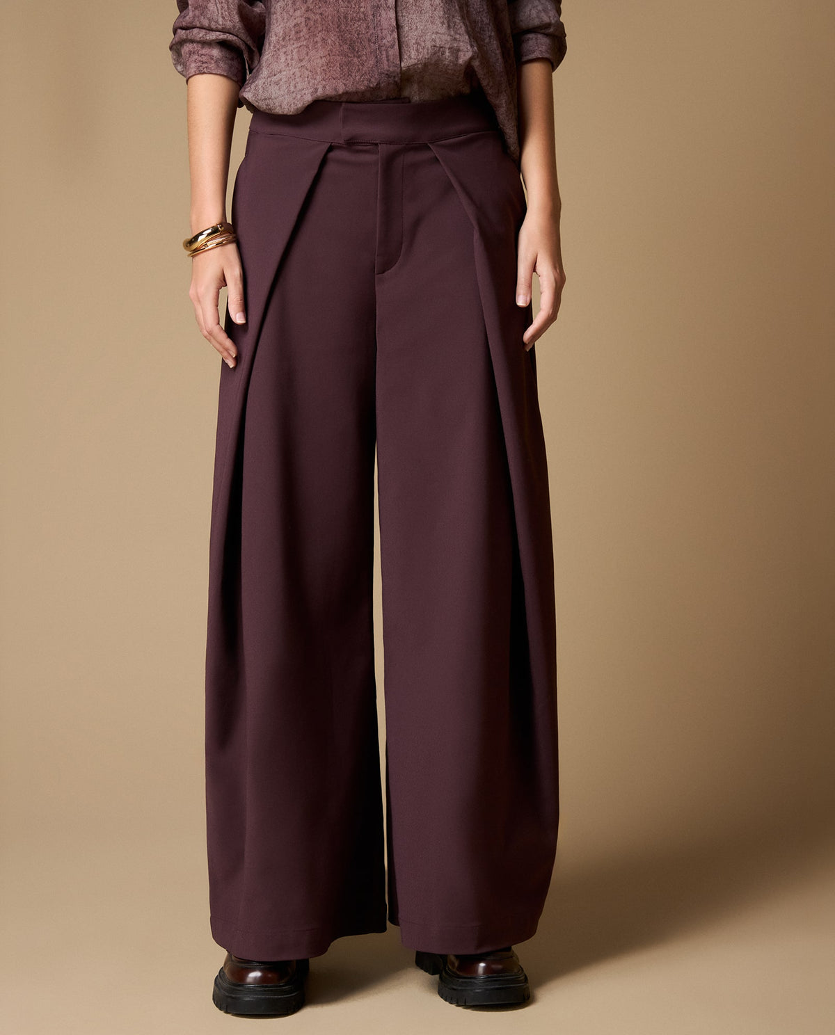 Pantalón wide leg tiro alto - Morado 34_439H000_MOR191619_6
