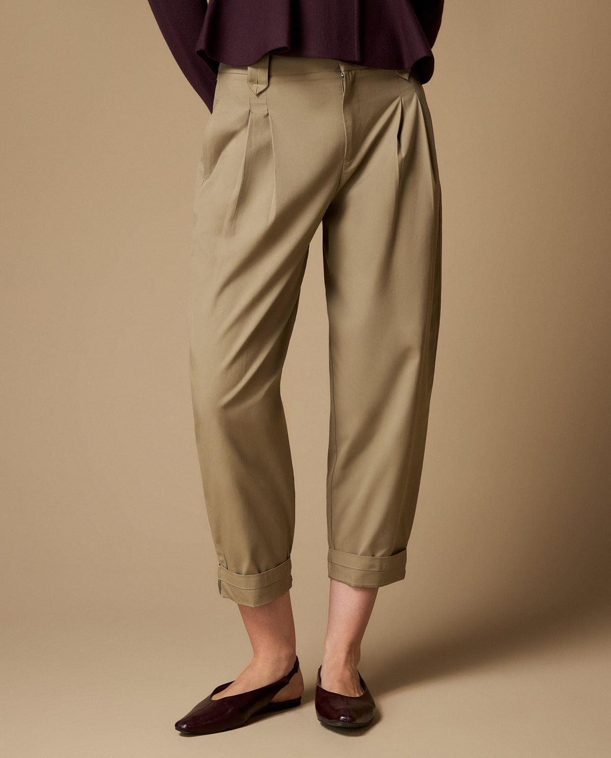 Pantalón Barrel Cropped - Verde 34_439H001_VER180724_0
