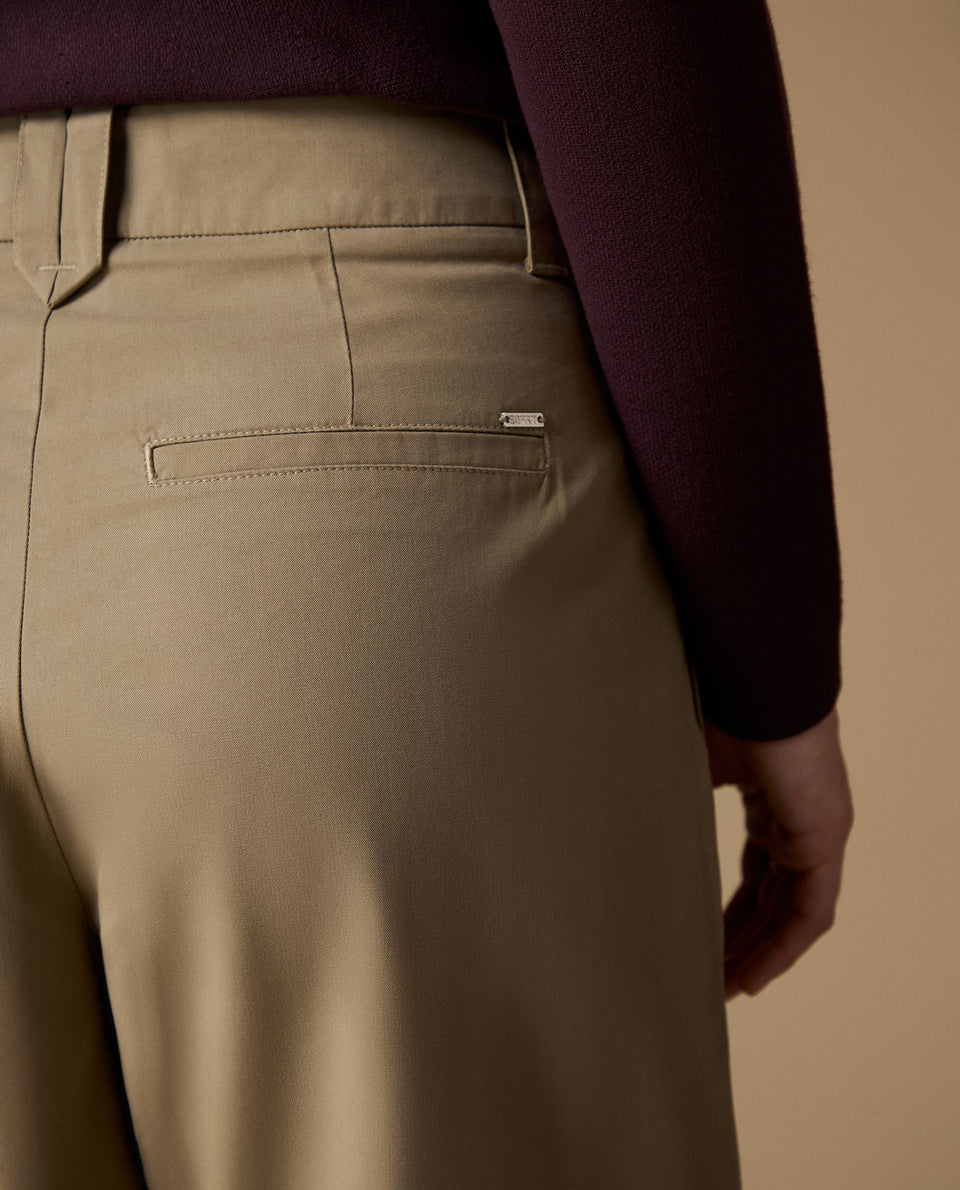 Pantalón Barrel tiro alto sólido - Verde 34_439H001_VER180724_6