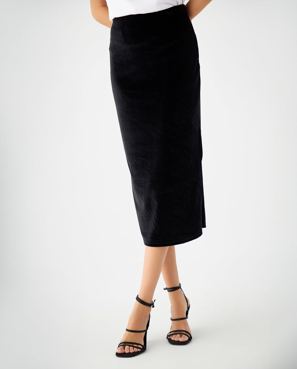 Falda larga para mujer - Negro 34_449F010_NEG190303_3