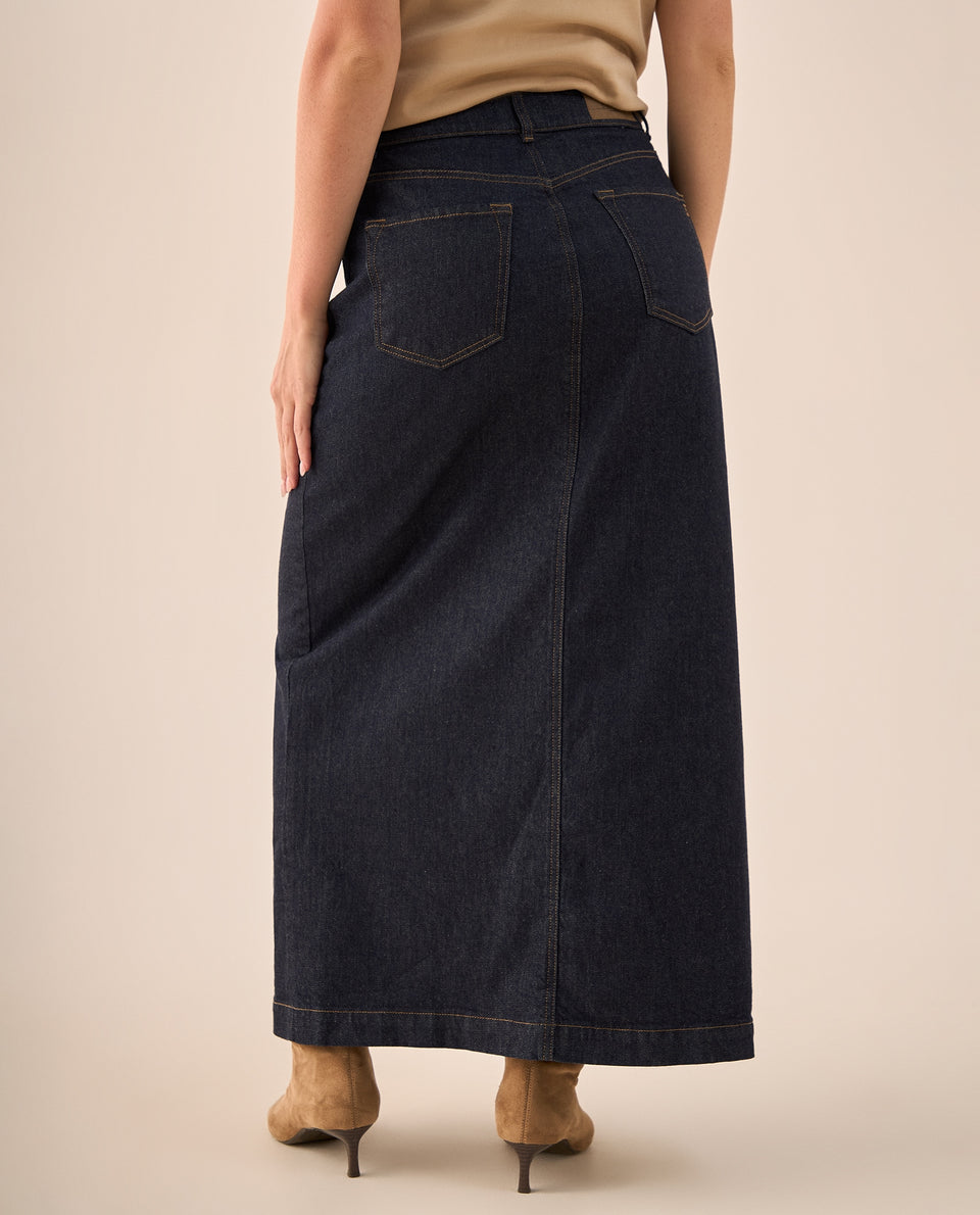 Falda Denim Larga Tiro Alto - Azul 34_449G003_AZU193924_5