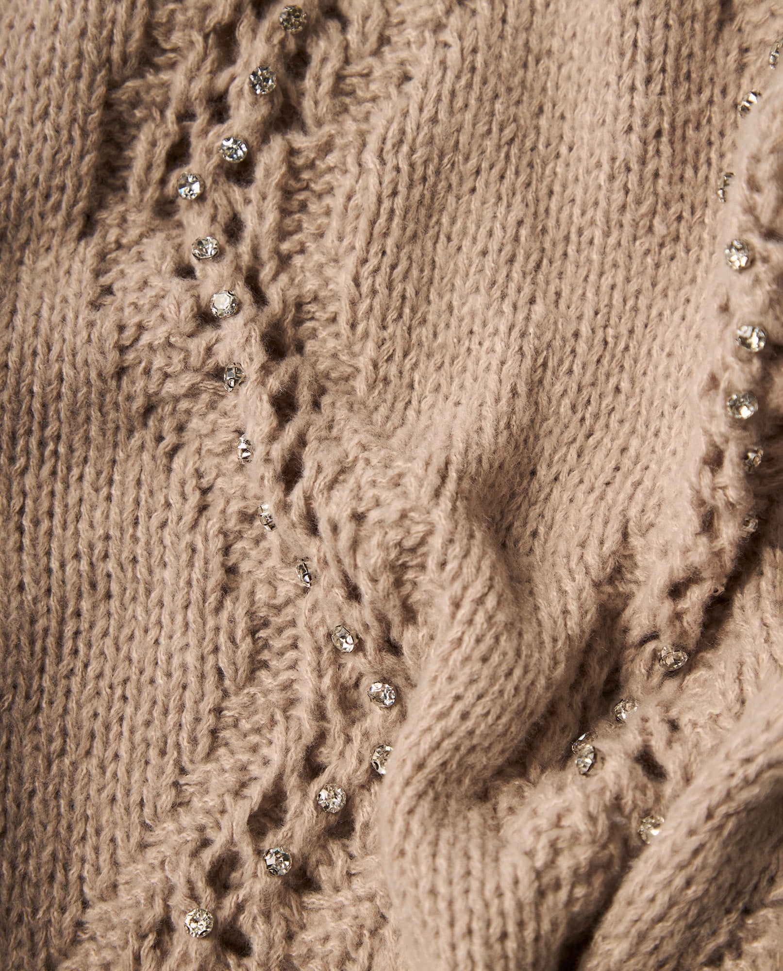 Cárdigan tejido con textura y detalles brillantes - Gris 34_462H203_GRI150000_6
