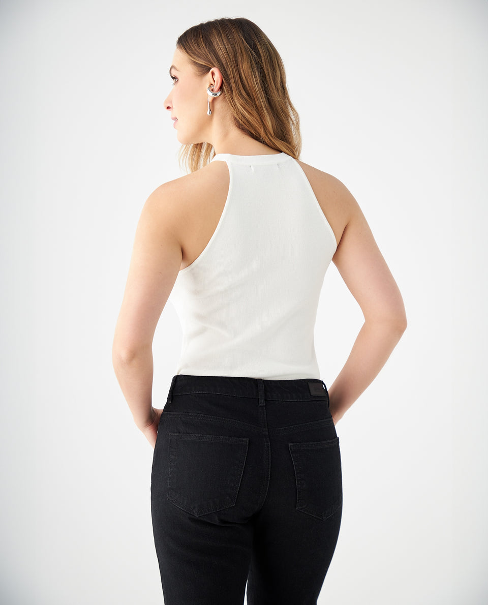 Camiseta tejida para mujer - Crudo 34_469F201_CRU111001_4