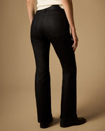 Jean flare tiro medio silueta campana - Negro