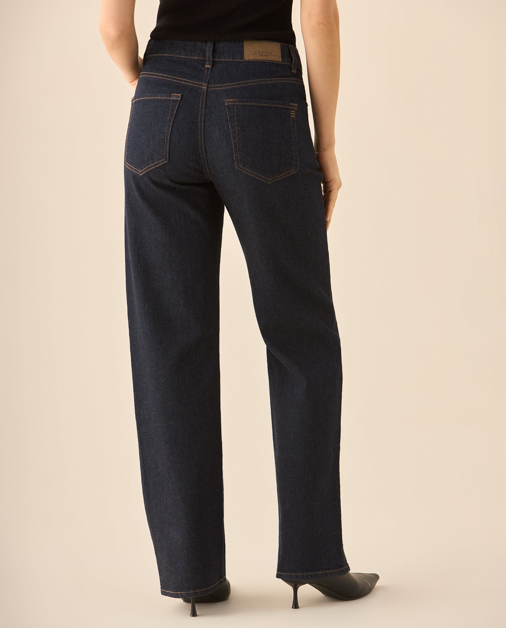 Jean Straight tono oscuro para mujer  - Azul 34_473G000_AZU193933_5