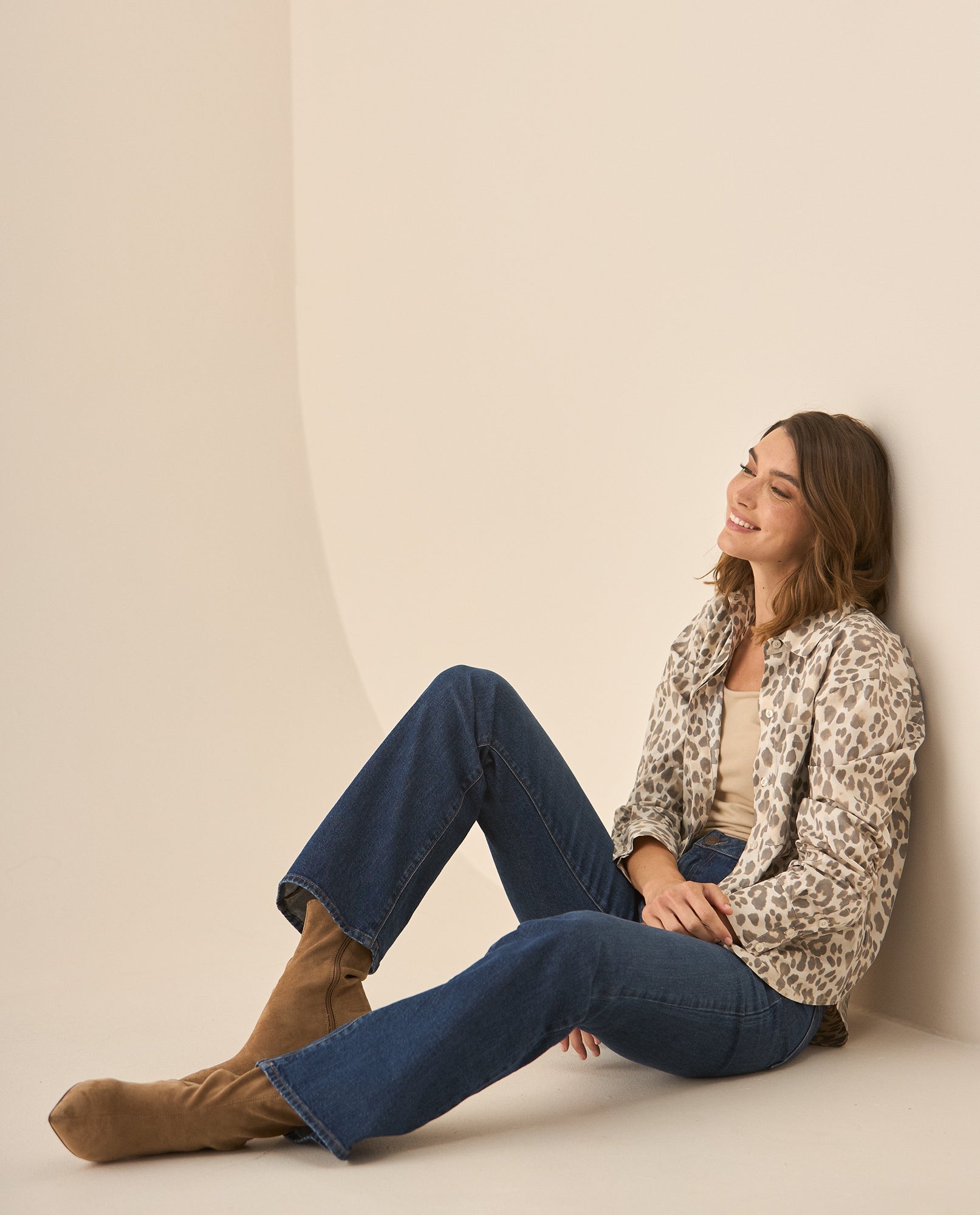 Jean Boot cut tono medio oscuro para mujer - Azul 34_473G002_AZU193933_0
