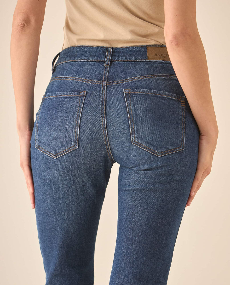 Jean Boot cut tono medio oscuro para mujer - Azul 34_473G002_AZU193933_6