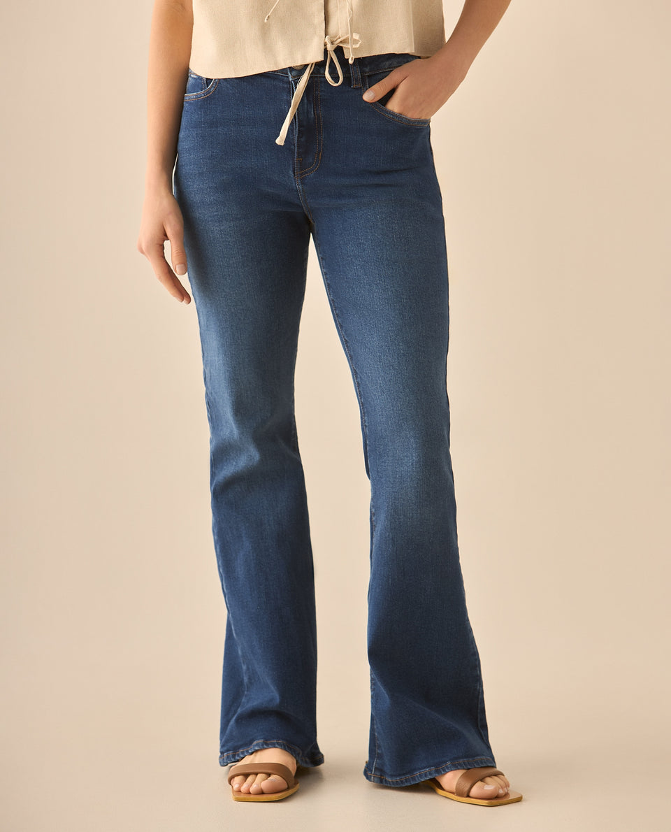 Jean Flare tono medio para mujer - Azul 34_473G007_AZU193933_4