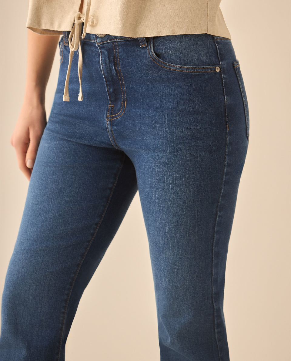 Jean Flare tono medio para mujer - Azul 34_473G007_AZU193933_5