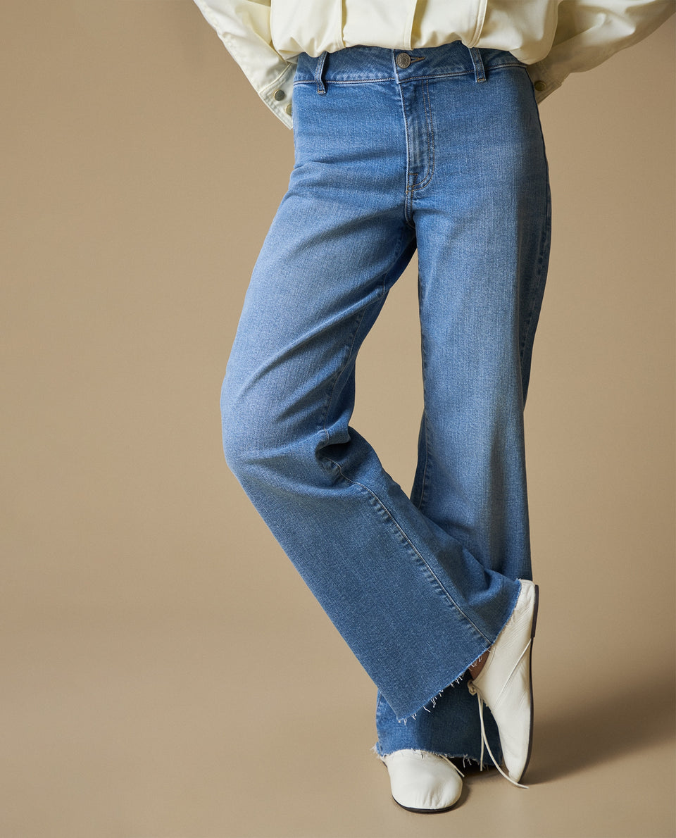 Jean Bootcut Esprit - Azul 34_473H005_AZU174027_3