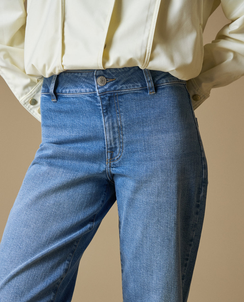 Jean Bootcut Esprit - Azul 34_473H005_AZU174027_4
