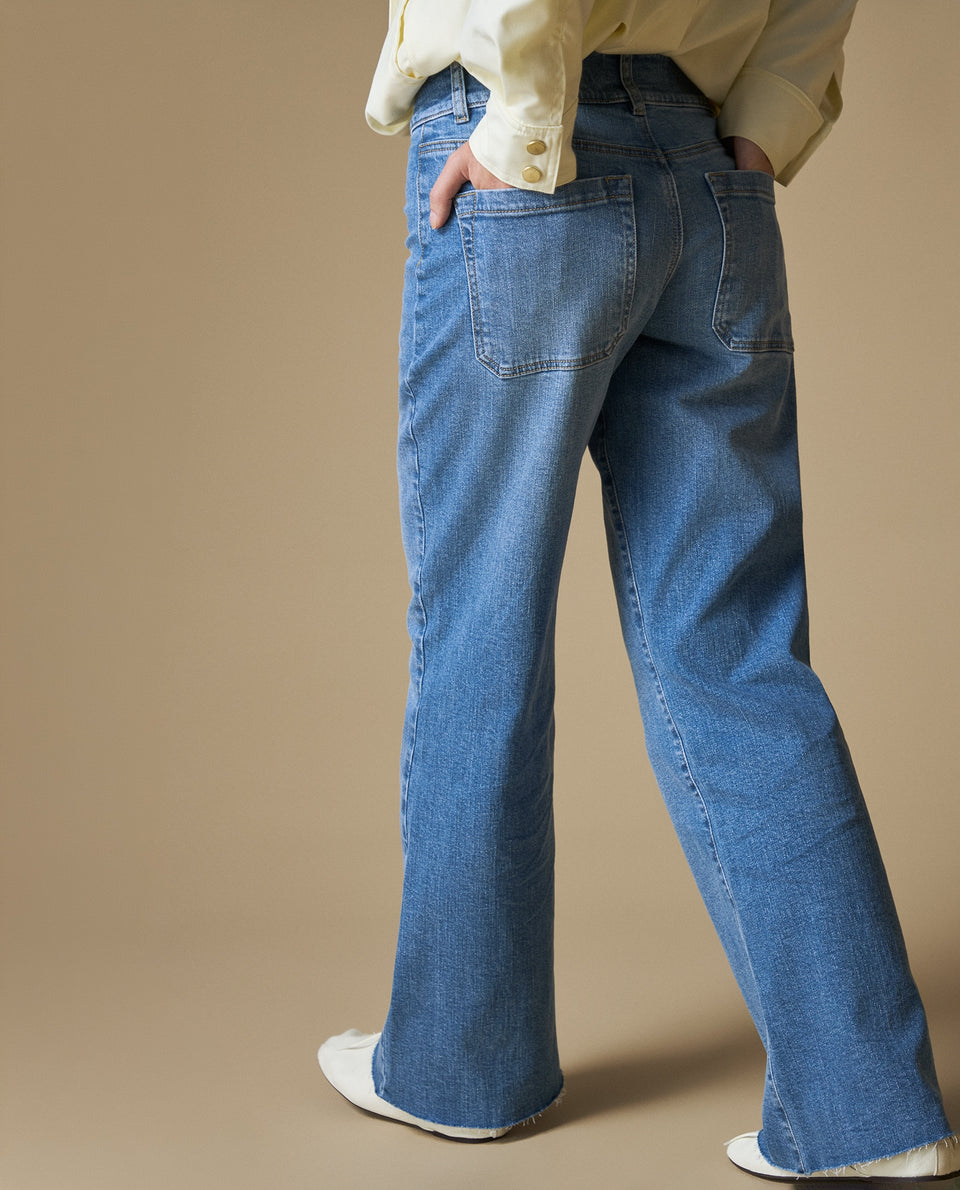 Jean Bootcut Esprit - Azul 34_473H005_AZU174027_5