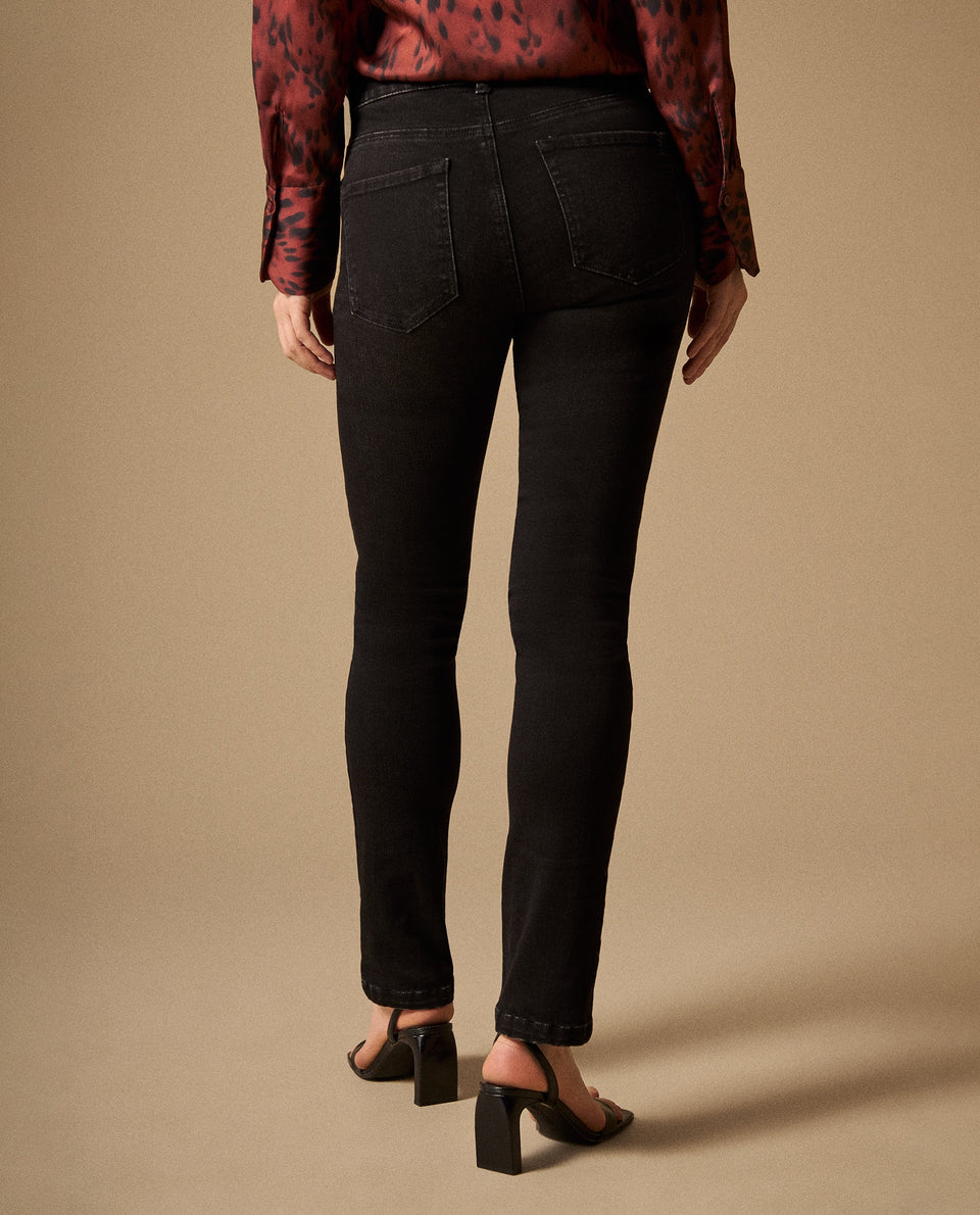 Jean Slim Negro con Detalles Brillantes - Negro 34_479G004_NEG193909_6