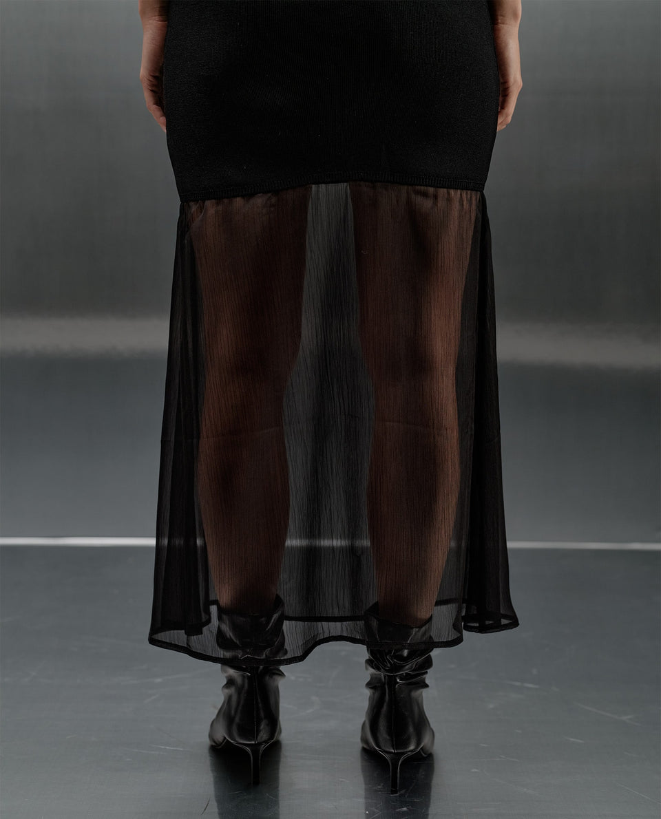 Vestido ajustado Esprit - Negro 34_493H200_NEG190303_7