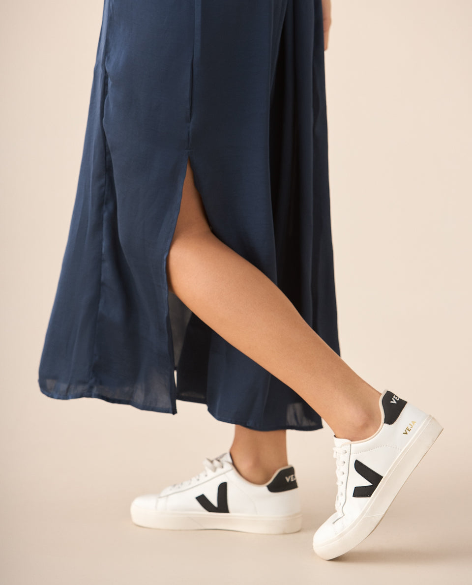 Vestido con escote en V para mujer - Verde 34_499F001_VER194914_5