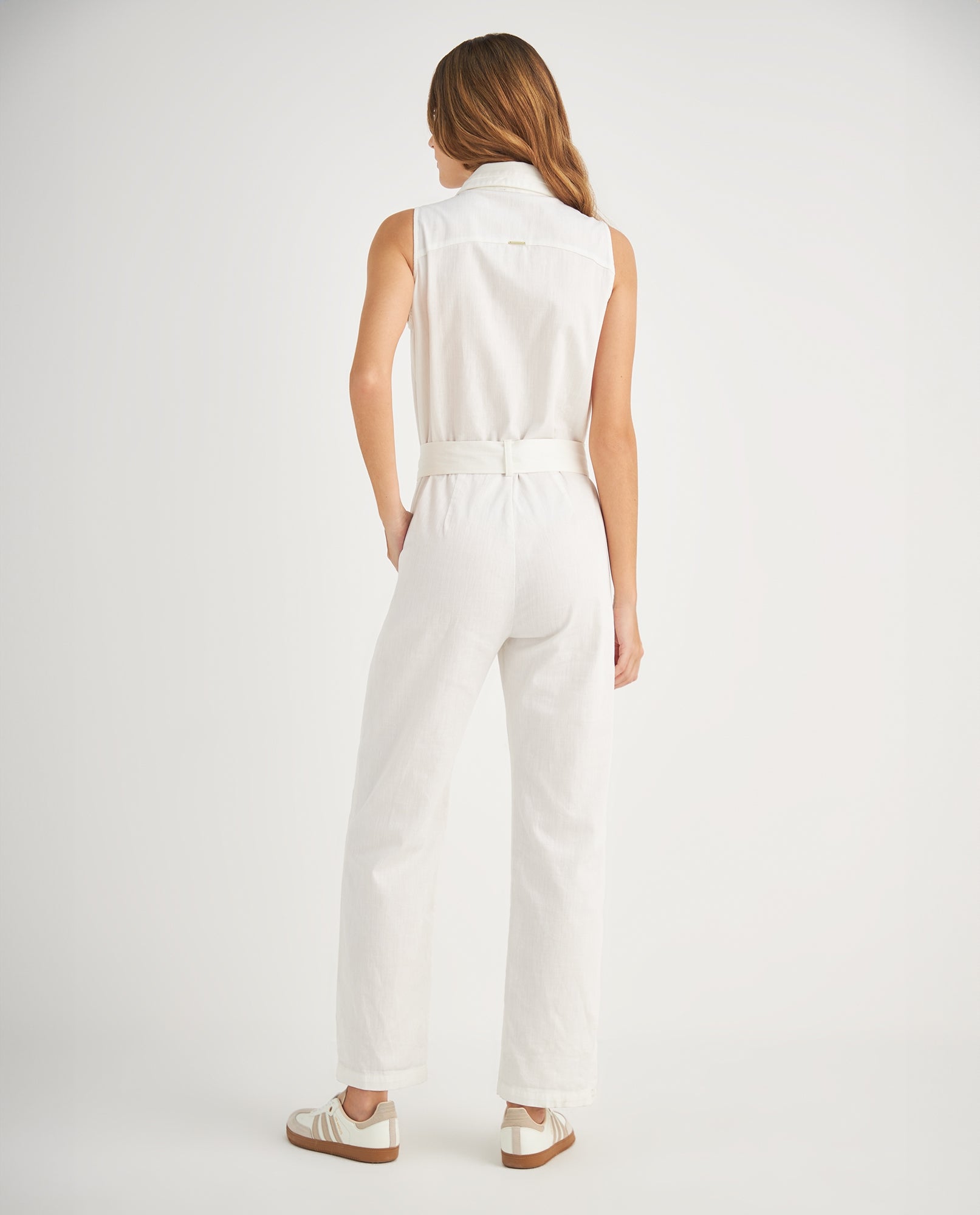 Enterizo manga sisa para mujer - Blanco 34_499F002_BLA114001_4