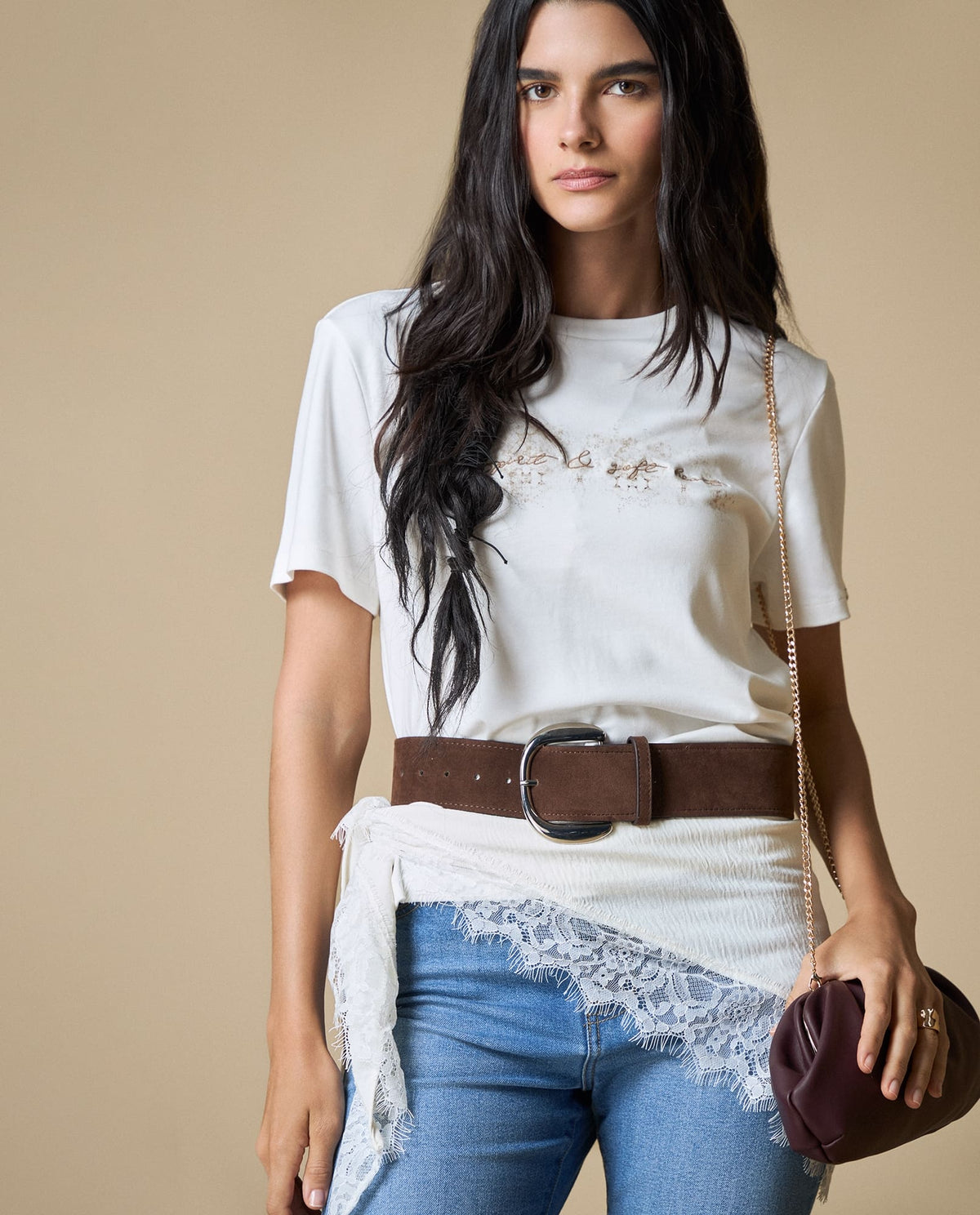 Camiseta manga larga algodón - Crudo 34_603H025_CRU110701_4