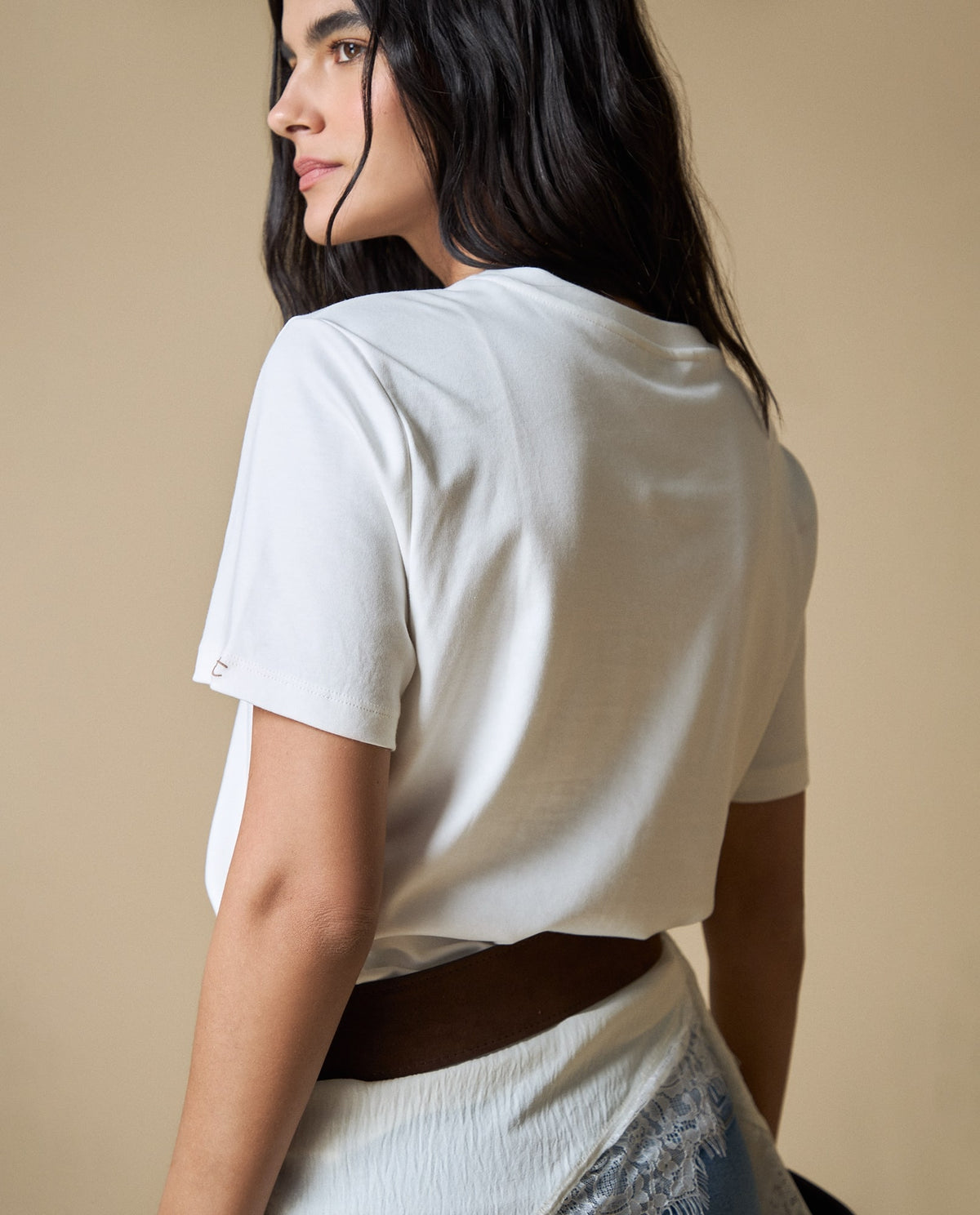 Camiseta manga larga algodón - Crudo 34_603H025_CRU110701_5